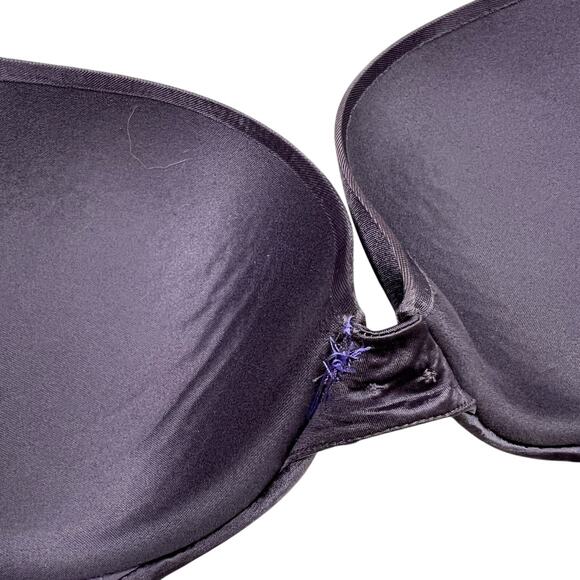 Victoria's Secret So Obsessed Underwire Padded Push Up Bra FLAW Purple 34D - Picture 4 of 6